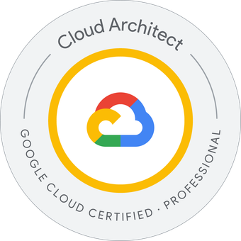 Selo Google Cloud Professional Cloud Architect